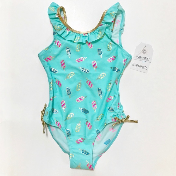 Flapdoodles Other - New Flapdoodles Swimsuit, One Piece Popsicles, 6X